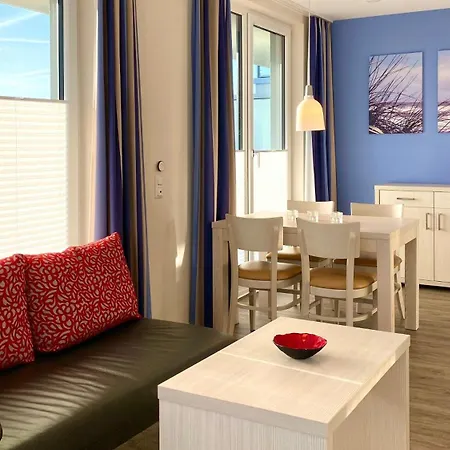 25, Pier 25, Apartmenthaus Hafenspitze Blickrichtung Offene Seestrand 公寓 埃肯弗德